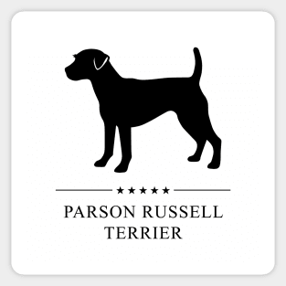 Parson Russell Terrier Black Silhouette Sticker